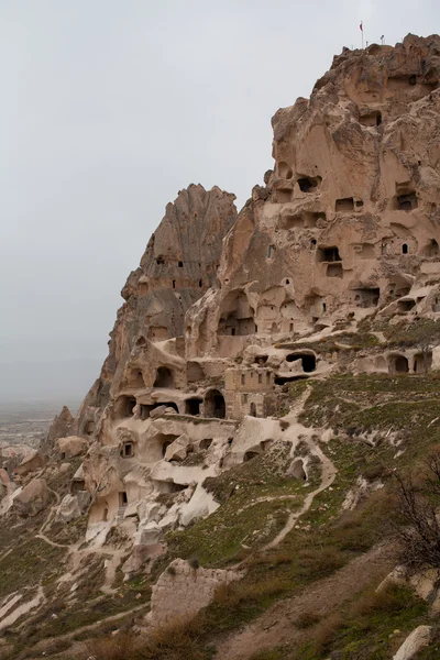 Cave houses in Cappadocia — Stock Photo, Image