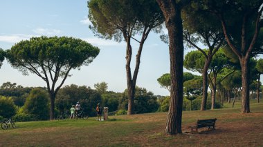Roma'nın güzel park