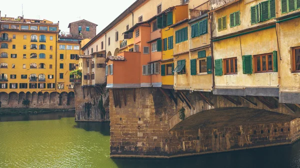 Beroemde brug Ponte Vecchio — Stockfoto