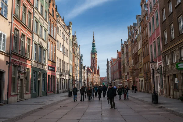 Старе місто Ґданськ — стокове фото
