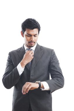 işadamı kol zamanında kontrol