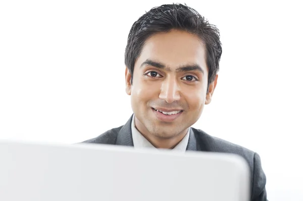 Portrait of a businessman smiling — Stock Photo, Image