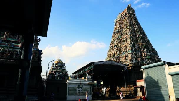 Mylapore Kapaleeshwarar Tapınağı — Stok video
