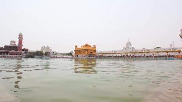 Golden Temple gurdwara — Stock Video