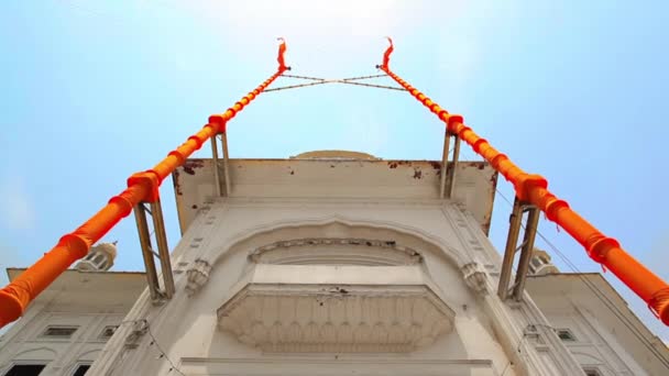 Tempio d'oro gurdwara — Video Stock