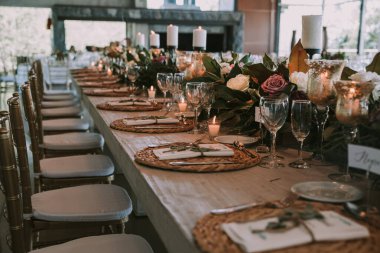 Mumlu ahşap tabak, düğün süsü..