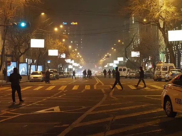 Government Pashinyan Protests Yerevan War Aggression Turkish Azerbaijani Terrorists Peaceful — Stock Photo, Image