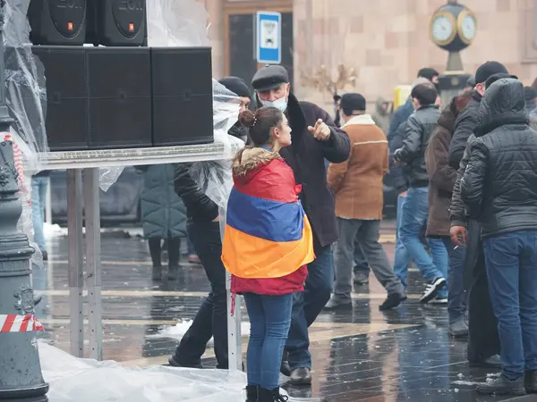 Aralık 2020 Artsakh Cumhuriyeti Nin Barışçıl Sakinlerine Karşı Türk Azerbaijani — Stok fotoğraf