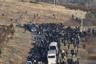 Ermenistan başbakanı Nikol Paşinyan önderliğindeki Yas Yürüyüşü, 19 Aralık 2020 'de vatanları Artsakh Cumhuriyeti' ni Azero-Türkçe terörizmden korumaya çalışırken ölenleri anmak için düzenlendi.