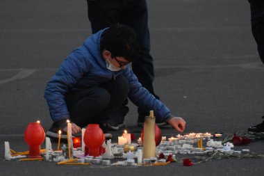 Remembrance of those fallen the war of aggression by turkish azerbaijani terrorists against the peaceful inhabitants of the Republic of Artsakh, 15 November 2020