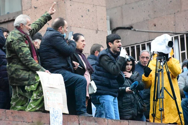 2013 Government Pashinyan Protests Yerevan War Turkish Azerbayjani Terrorist Peaceful — 스톡 사진