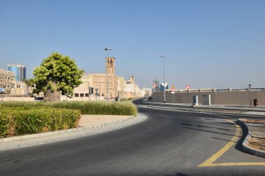 Eski Dubai, Dubai, Birleşik Arap Emirlikleri 'nin tarihi Arap binaları.