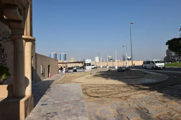 Eski Dubai, Dubai, Birleşik Arap Emirlikleri 'nin tarihi Arap binaları.