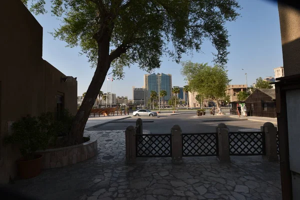 Eski Dubai, Dubai, Birleşik Arap Emirlikleri 'nin tarihi Arap binaları.
