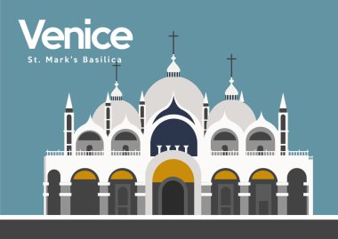 Venedik'te Saint işaretleri Bacilica