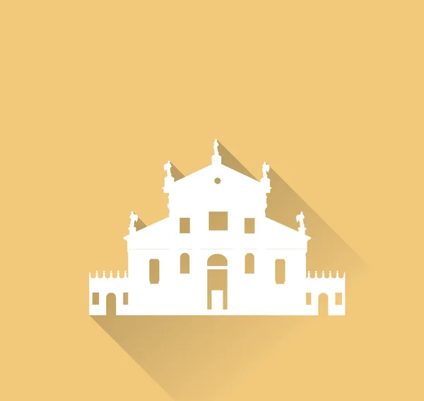 Eglise de San Giorgio à Venise — Image vectorielle