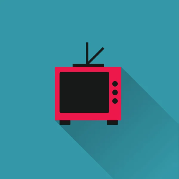 Tv, television icon — Stock Vector