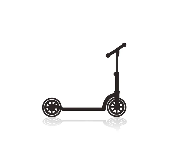 Kick icona scooter — Vettoriale Stock