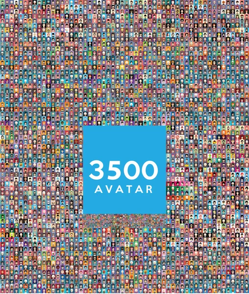 kadın ve erkek avatar karakterleri