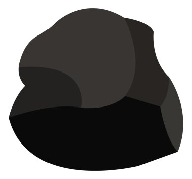 doğal kömür parçası