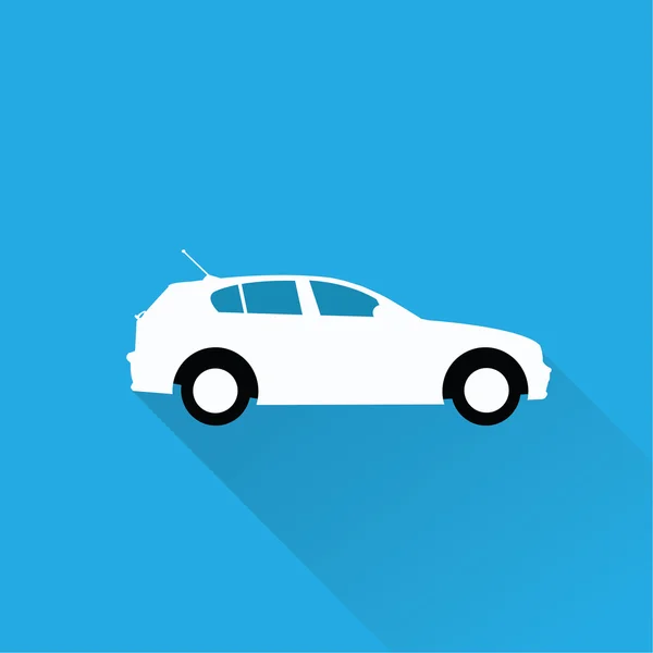 Suv car transport icon — Stock Vector