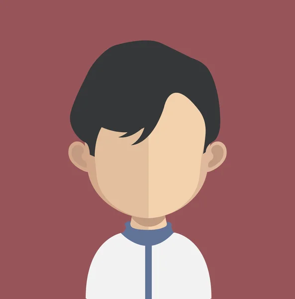 Hombre avatar carácter — Vector de stock