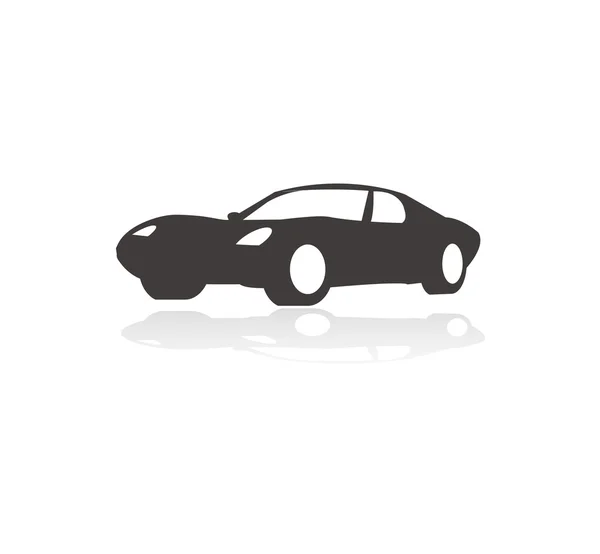 Icono de coche deportivo — Vector de stock