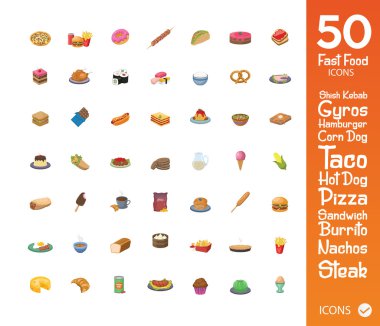 Fast Food Simgeleri Ayarlandı