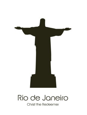 Rio de Janeiro İsa heykeli simgesi