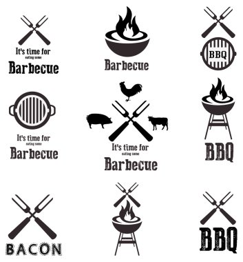 Barbekü simgeler