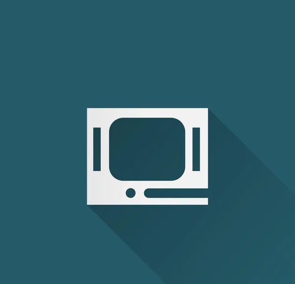 Ikona telewizyjnych — Wektor stockowy