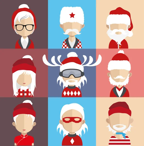 Farklı Noel simgeler