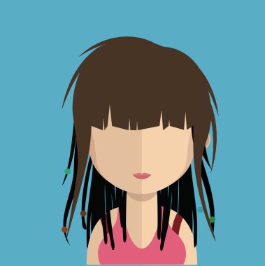 Kadın karakter avatar