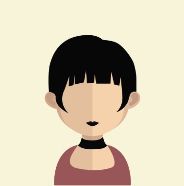 Kadın karakter avatar