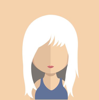 Kadın karakter avatar