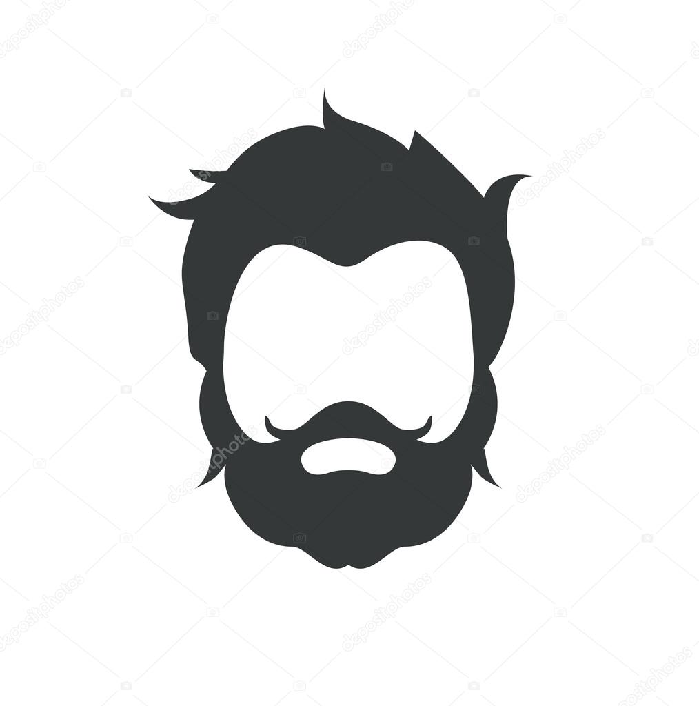 髪 ひげ ヒゲのスタイル アイコン ストックベクター C Sky Designs