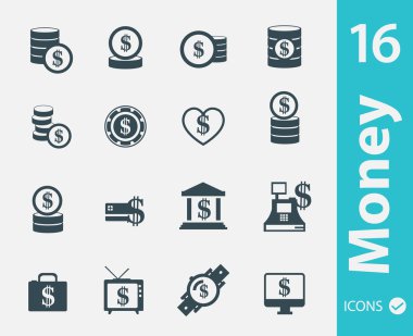 Finans ve bankacılık Icons set