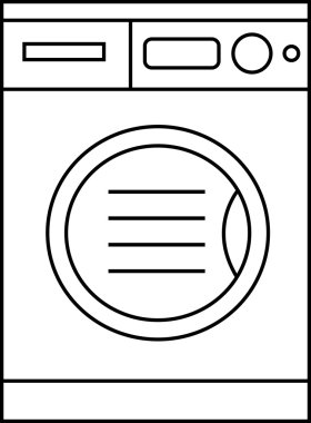 çamaşır makinesi simgesi