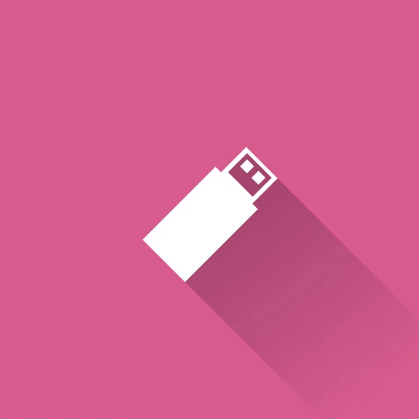 Icona della pen drive USB — Vettoriale Stock