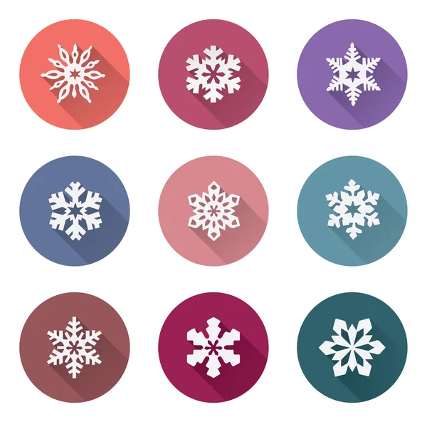 Set of winter — Stock Vector