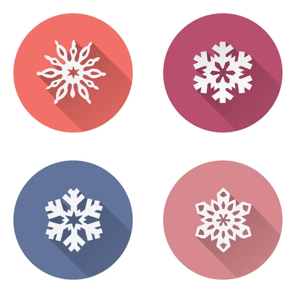 Set of winter — Stock Vector