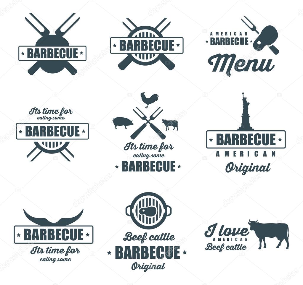 barbecue, grill icons