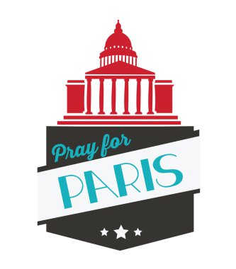 Pantheon Paris logo, etiket