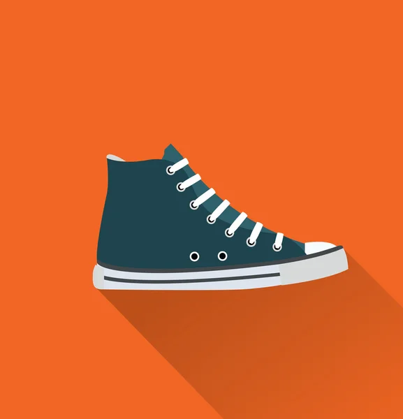 Icono de zapato deportivo — Vector de stock