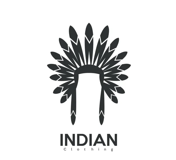 Icône de vêtements indiens — Image vectorielle