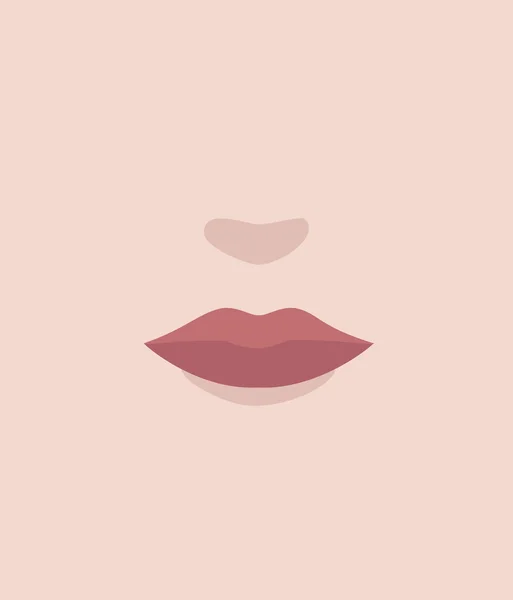 Femme visage avatar — Image vectorielle