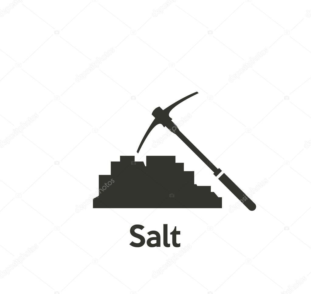 salt mine with pick icon