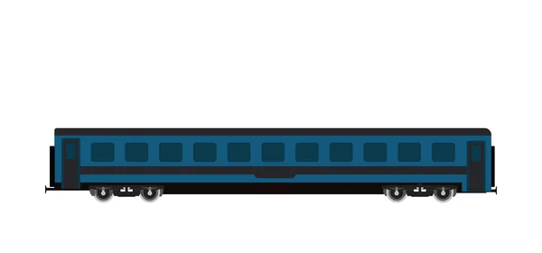 Voiture ferroviaire moderne — Image vectorielle