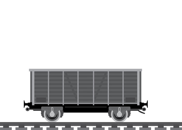 cargo railway car