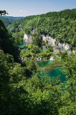 Plitvice Gölleri Ulusal Parkı 'nın alt müşterisine bakın..